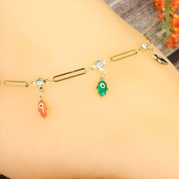 "Elegant Handmade Anklet – Delicate Jewelry for Women, MAR091424 - Picture 8 of 10
